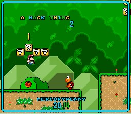 A Hack Thing 2 Title Screen
